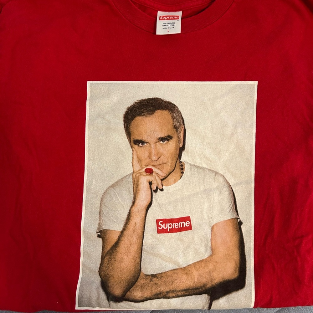 Supreme Bold Red Cotton Tee